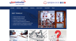 Desktop Screenshot of dostteknoloji.com.tr